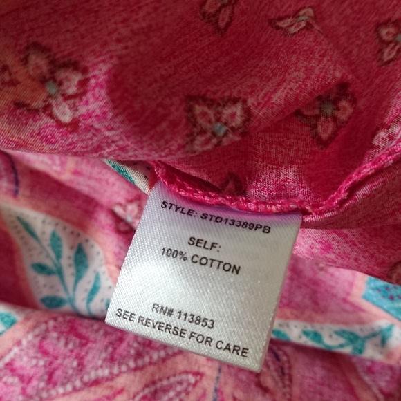 Sugarlips Pink Smocked Flutter Sleeve Sundress size XS - Picture 15 of 15